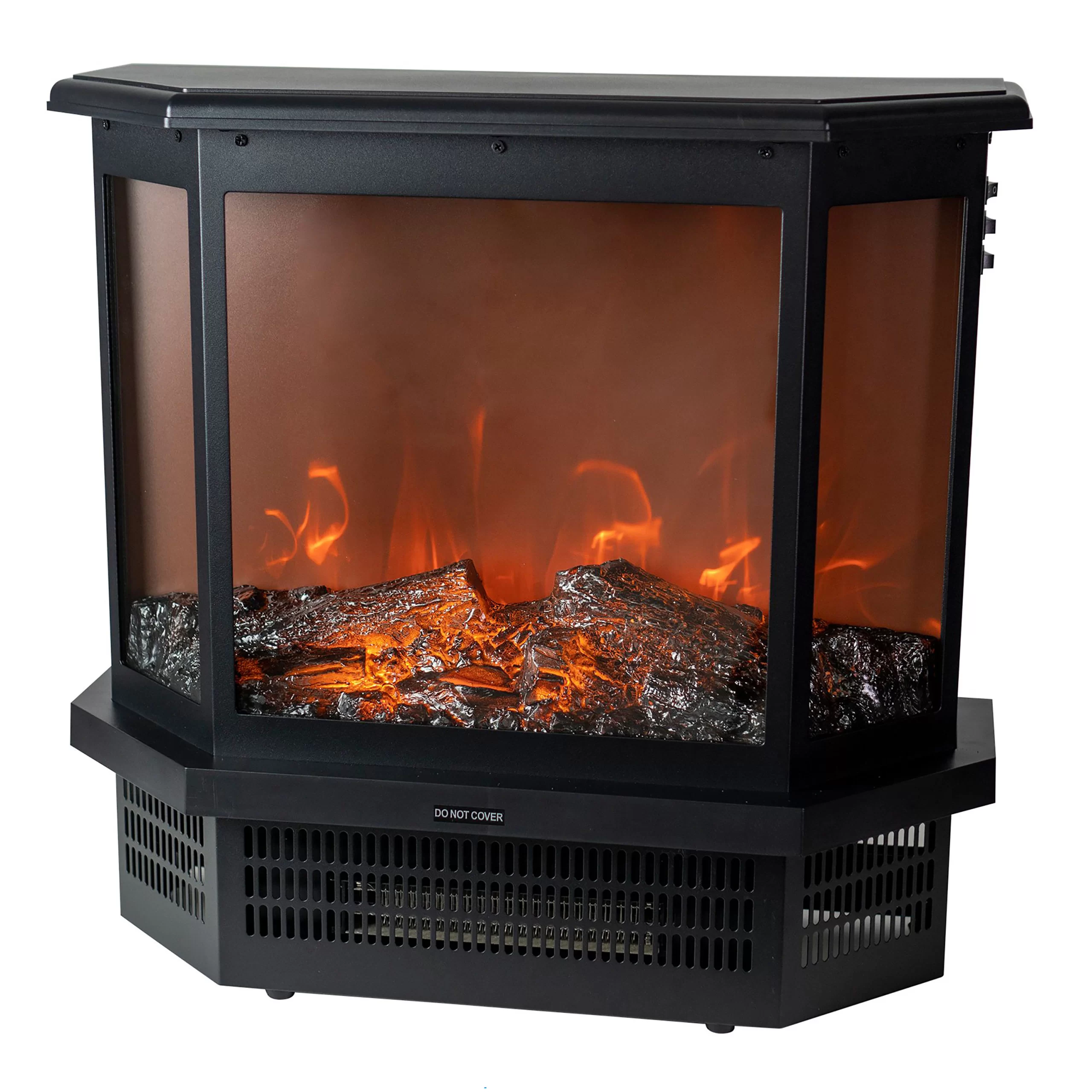Patio Premier 5000-BTU 120-Volt Black Steel Electric Patio Heater