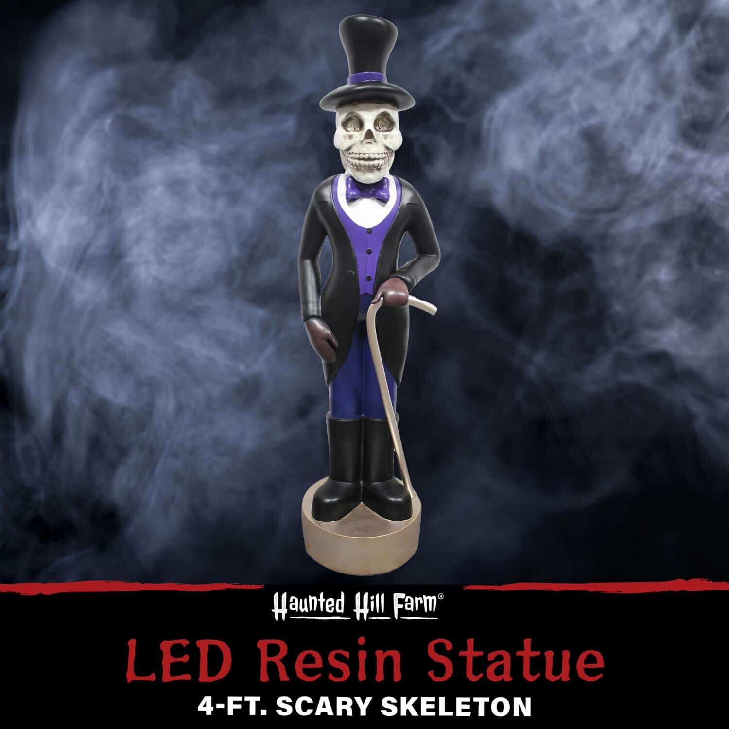 Haunted Hill Farm 4-ft Freestanding Skeleton Animatronic