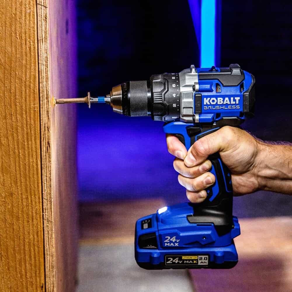 Kobalt Next-Gen 24-volt 2-Tool Brushless Power Tool Combo Kit with Soft Case (1-Battery Included and Charger Included) - Image 14