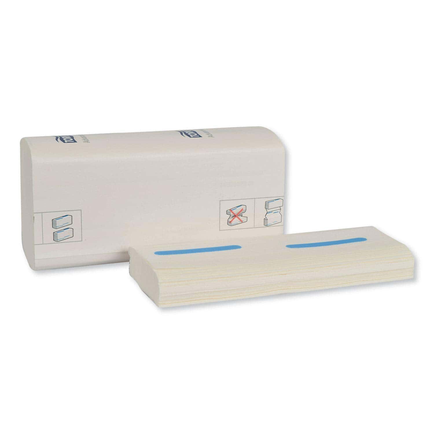 Tork 105065 PeakServe Continuous Hand Towel, 7.91 x 8.85, White, 410 Wipes/Pack, 12 Packs/Carton