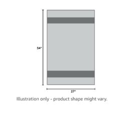 Utopia Towels 4 Pack Premium Bath Towels Set, 27 x 54 Inches, Cool Grey