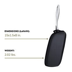 Scanpan Professional 11-inch by 11-inch Griddle
