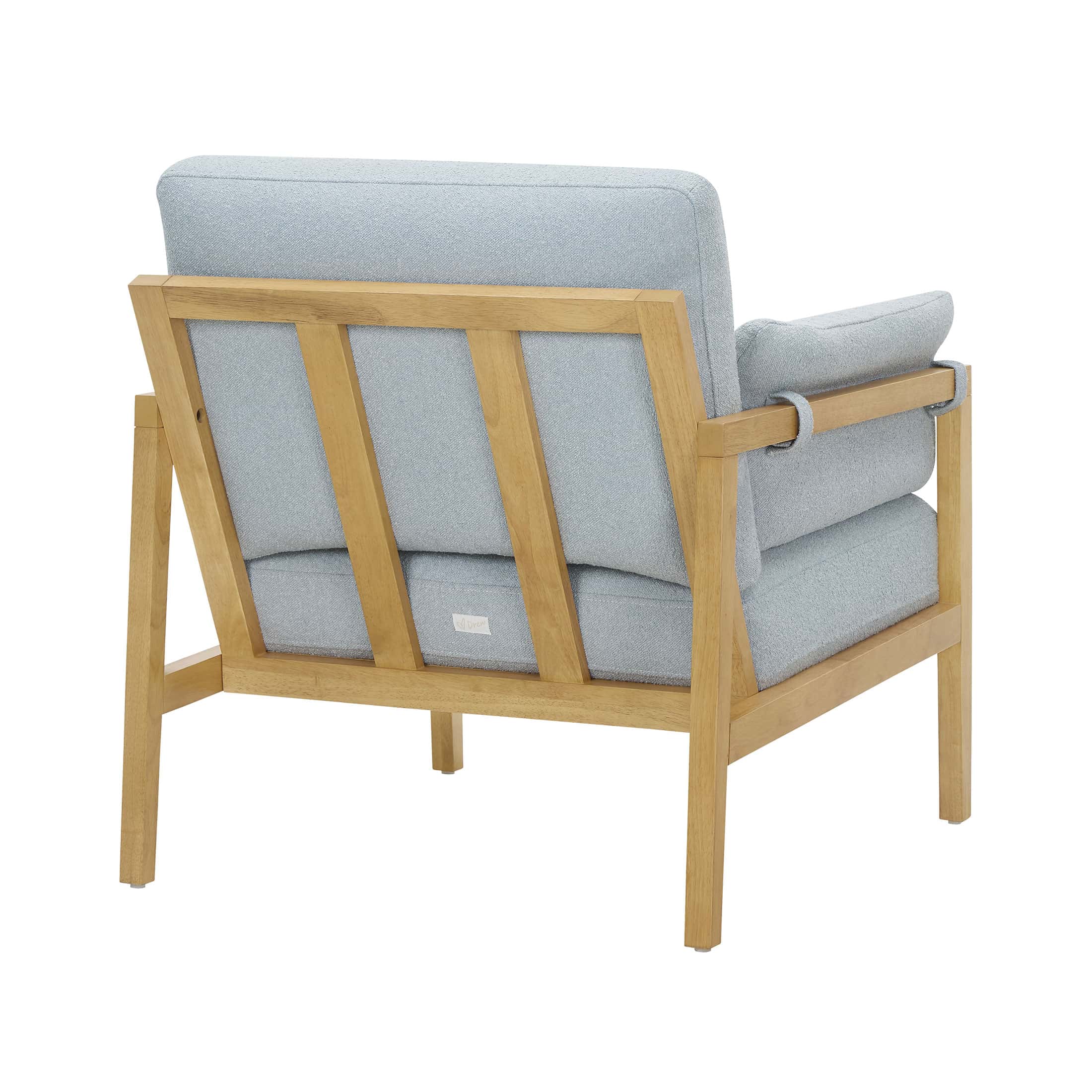 Beautiful Wrap Me Up Accent Chair With Removable Cushions by Drew, Cornflower Blue