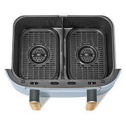 Beautiful 9 QT TriZone Air Fryer, Cornflower Blue by Drew Barrymore