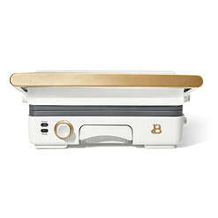 Beautiful 2-in-1 Panini Press & Grill, White Icing by Drew Barrymore