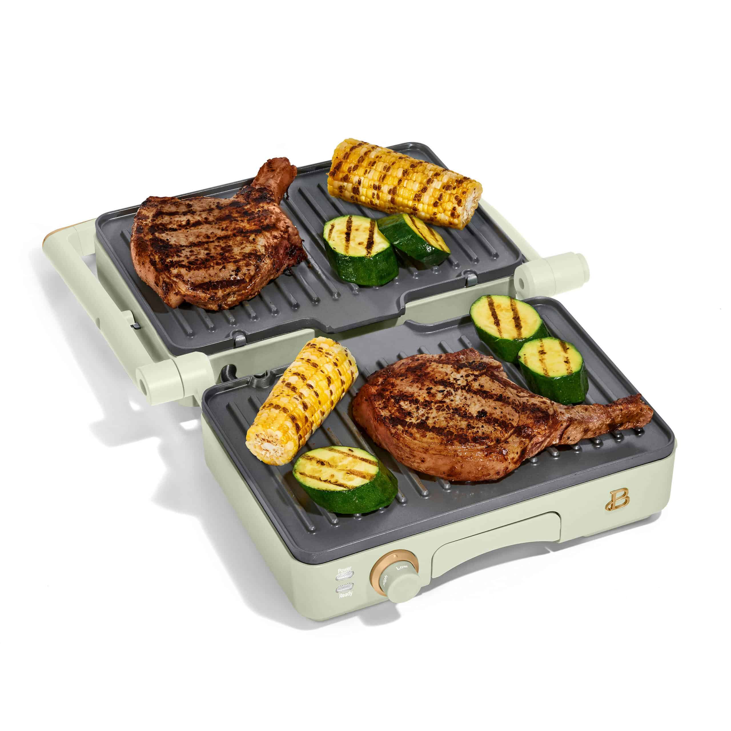 Beautiful 2-in-1 Panini Press & Grill, Porcini Taupe by Drew Barrymore (Copy)