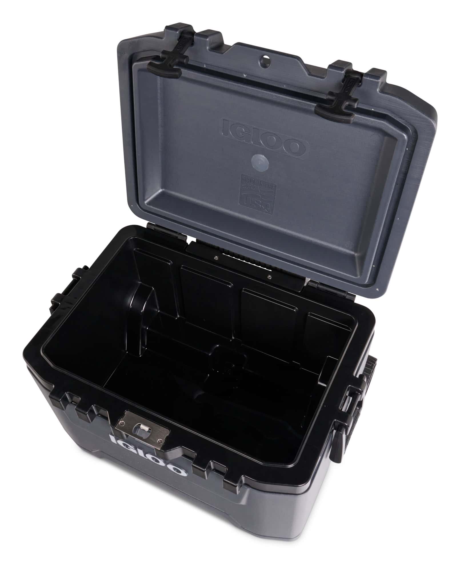 Igloo 52 QT Overland Ice Chest Cooler with Wheels, Gray