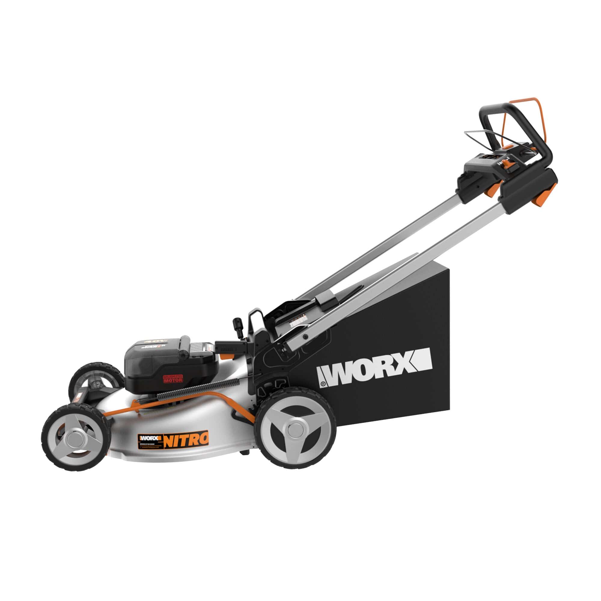 WORX Nitro Power Share 40-volt 21-in Cordless Self-propelled Lawn Mower 5 Ah (2-Batteries and Charger Included)