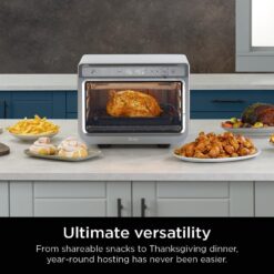 Ninja Prestige Smart XL with Pro Cook System 10-in-1 Air Fry Digital Countertop Convection Toaster Oven, 1800 Watts, Stainless Steel, DT551