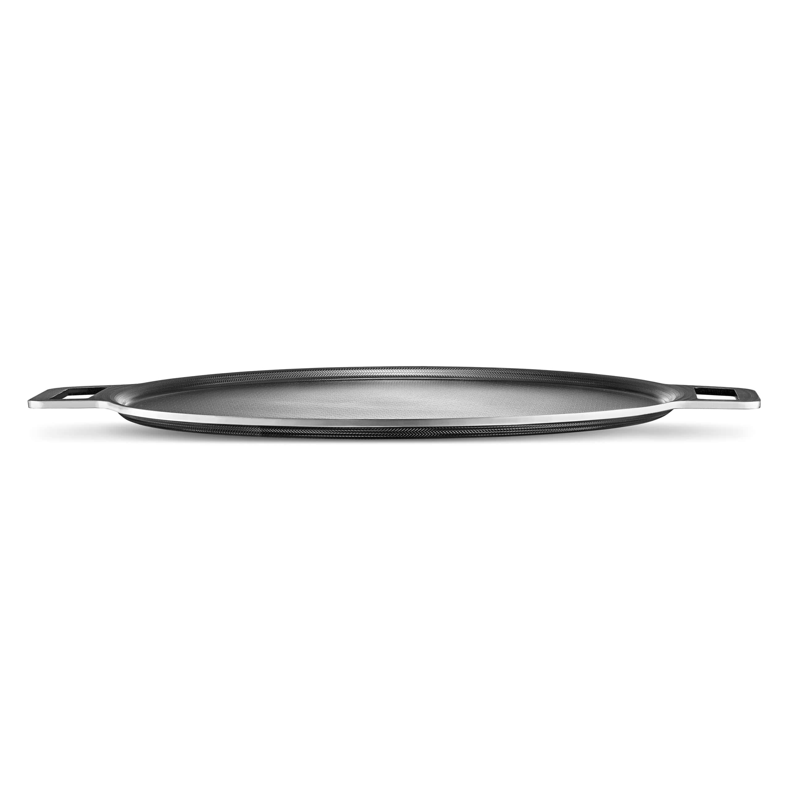 HexClad Hybrid Nonstick Pizza Steel for Pizzas and Flatbreads Up to 14", Dishwasher-Friendly, BBQ and Oven-Safe Up to 900°F