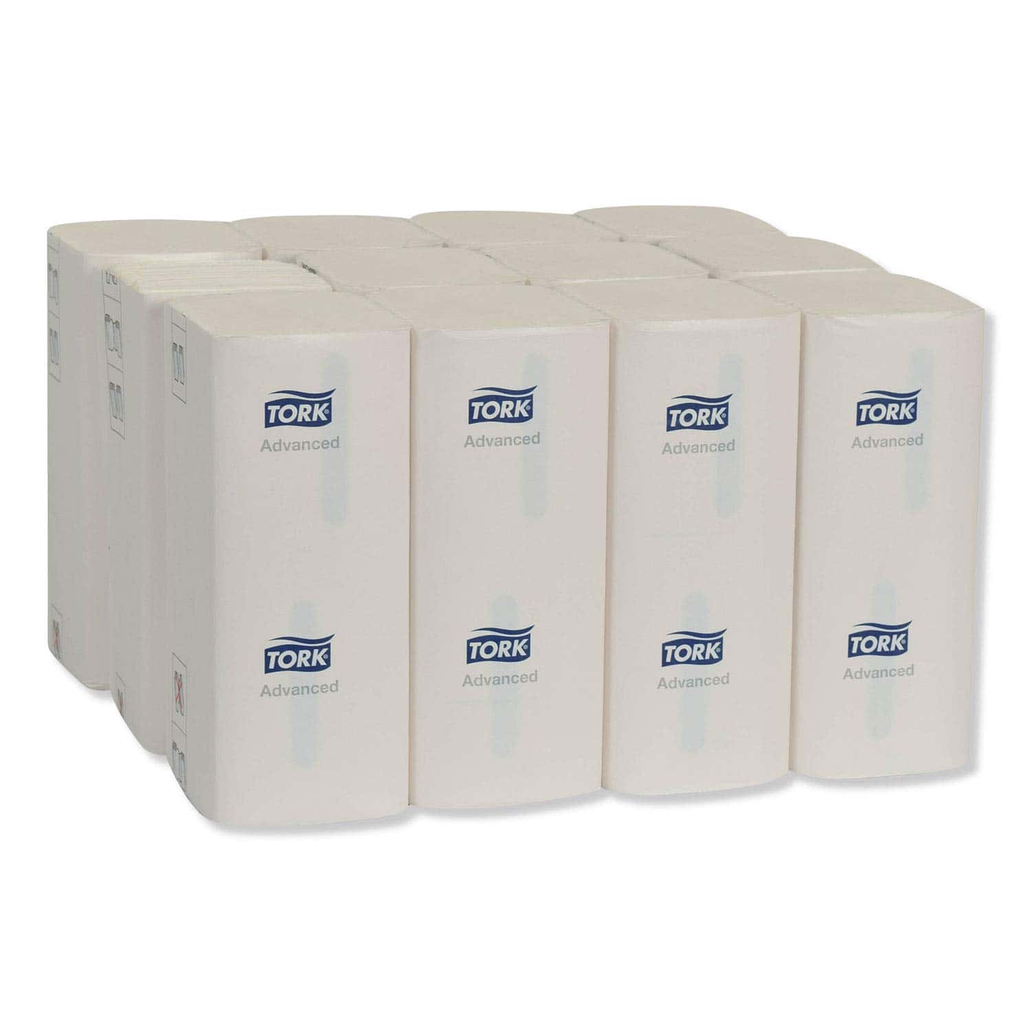 Tork 105065 PeakServe Continuous Hand Towel, 7.91 x 8.85, White, 410 Wipes/Pack, 12 Packs/Carton