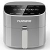 Nuwave Brio Plus 8 Qt Air Fryer, PFAS Free, New & Improved, Digital Touch Screen, Cool Gray