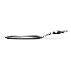 HexClad Hybrid Nonstick Griddle Pan, 12-Inch, Stay-Cool Handle, Dishwasher and Oven Safe, Induction Ready, Compatible with All Cooktops