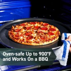HexClad Hybrid Nonstick Pizza Steel for Pizzas and Flatbreads Up to 14