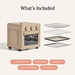 Our Place Wonder Oven, 6-in-1 Air Fryer & Toaster Oven with Steam Infusion, Steam