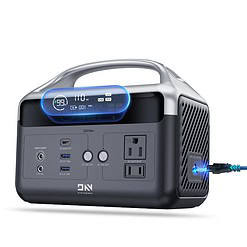 DaranEner Portable Power Station 56000mAh, 179.2Wh LiFePO4 Battery Backup w/ 2 300W (Peak 600W) AC Outlets