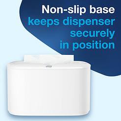 Tork Xpress Paper Towel Dispenser, White, Compact for Home Use, Fits H2 Hand Towels