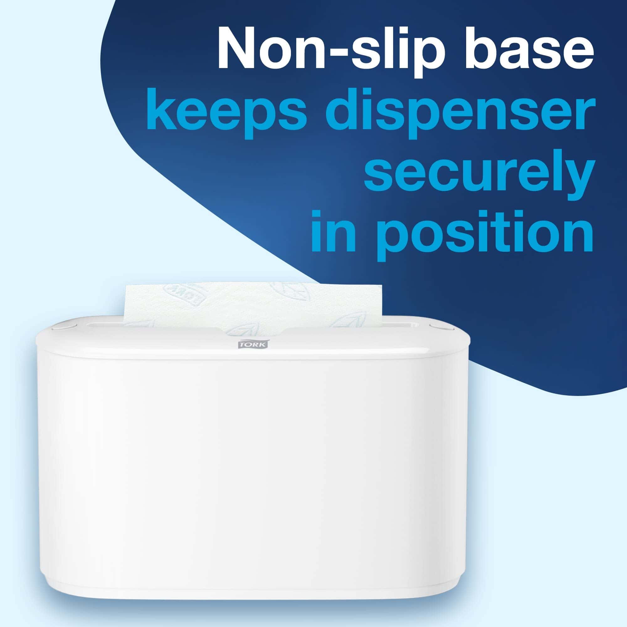 Tork Xpress Paper Towel Dispenser, White, Compact for Home Use, Fits H2 Hand Towels