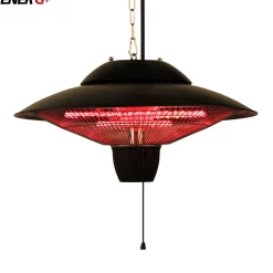 EnerG+ 5100-BTU 110-Volt Brown Aluminum Electric Patio Heater