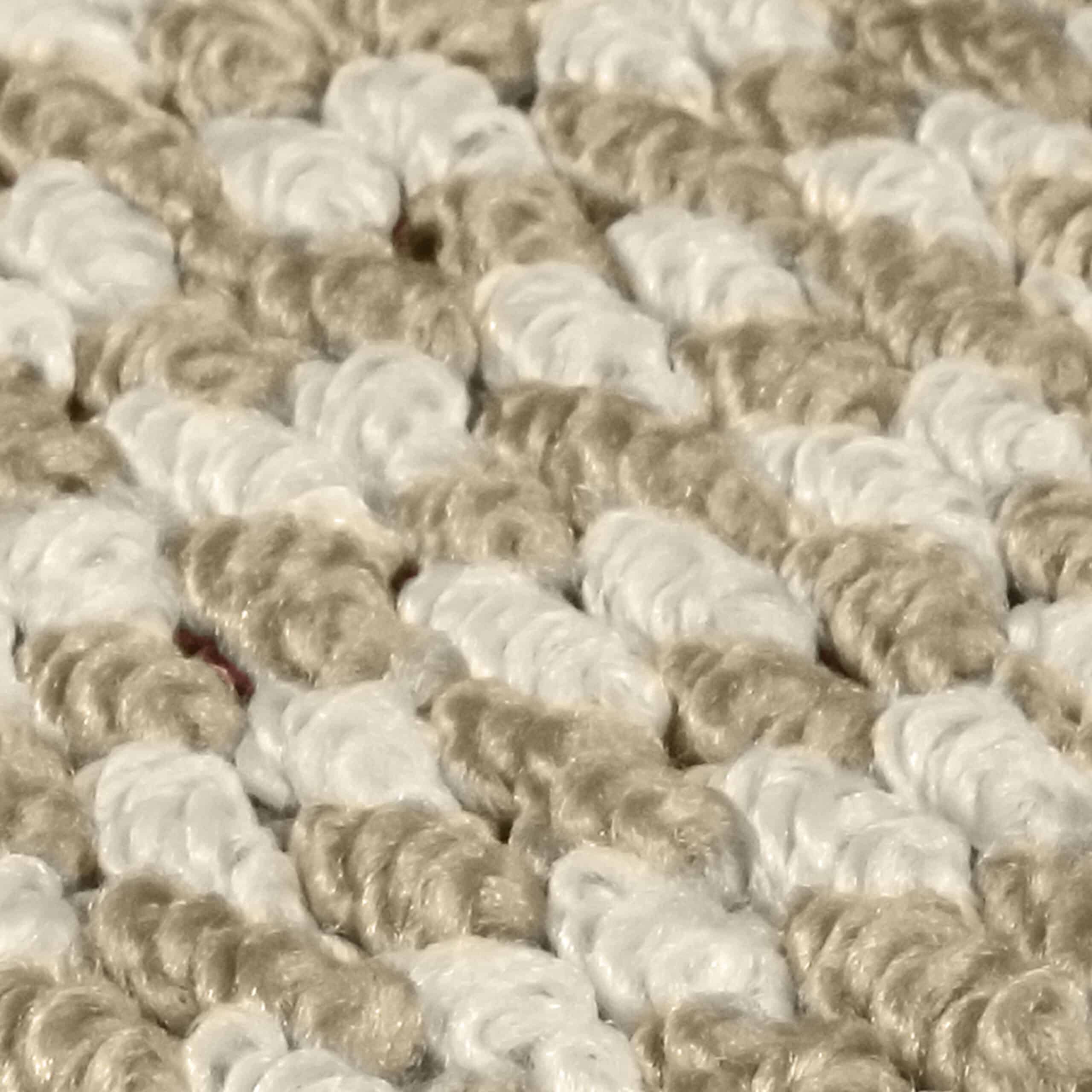 Mainstays Traditional Faux Sisal Olefin Red Border Indoor Living Room Area Rug, 7'6" x 10', Red