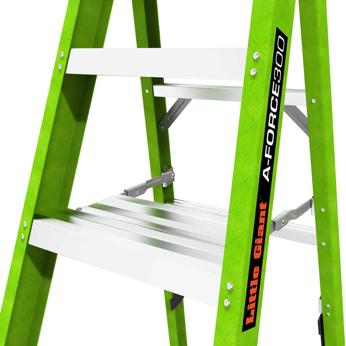 Little Giant Ladders A-Force300 6-ft Fiberglass Type 1a- 300-lb Load Capacity Step Ladder
