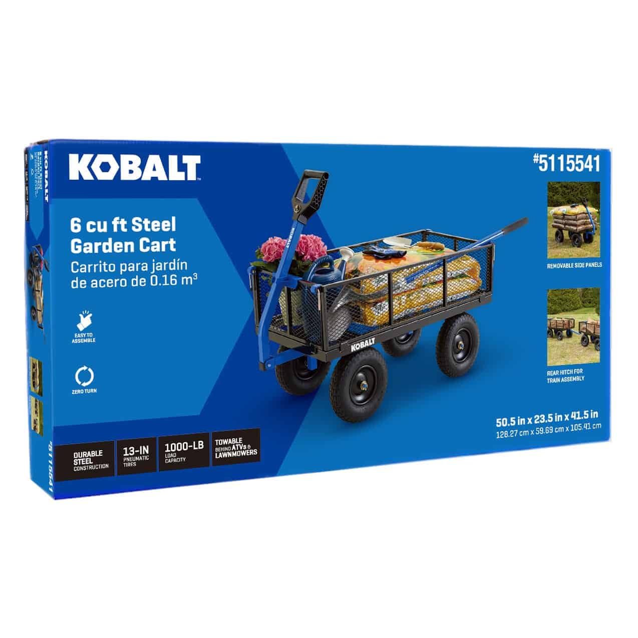 Kobalt Heavy 6-cu ft Steel Yard Cart - Image 10