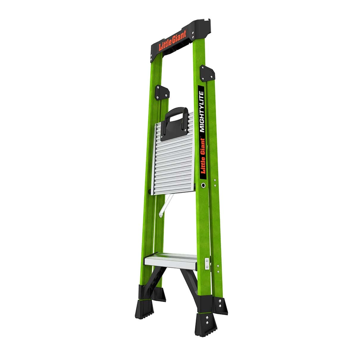 Little Giant Ladders Mightylite 4-ft Fiberglass Type 1a- 300-lb Load Capacity Step Ladder