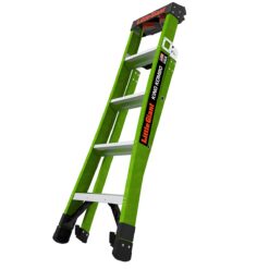 Little Giant Ladders King Kombo 2 5-ft Fiberglass Type 1aa- 375-lb Load Capacity Step Ladder