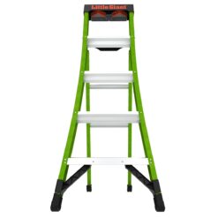Little Giant Ladders King Kombo 2 5-ft Fiberglass Type 1aa- 375-lb Load Capacity Step Ladder