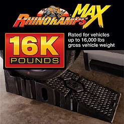 Hopkins 1.08-ft x 3-ft 16000-lb Capacity Arched Loading Ramp