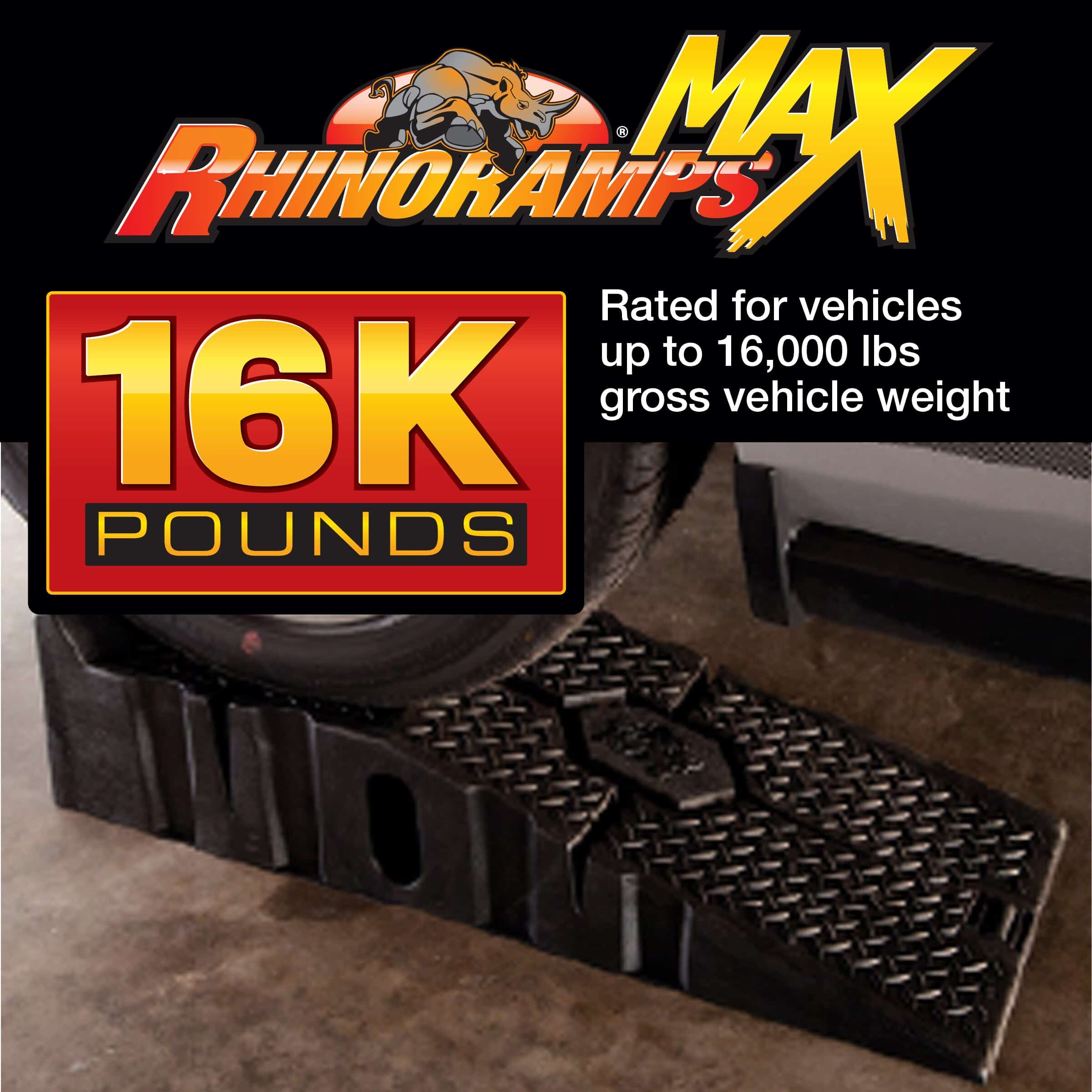 Hopkins 1.08-ft x 3-ft 16000-lb Capacity Arched Loading Ramp