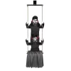 Haunted Living 6-ft Laughing Swinging Ghoulish Twins Animatronic