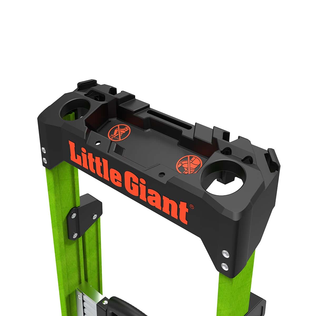 Little Giant Ladders MightyLite 2 6-ft Fiberglass Type 1a- 300-lb Load Capacity Step Ladder