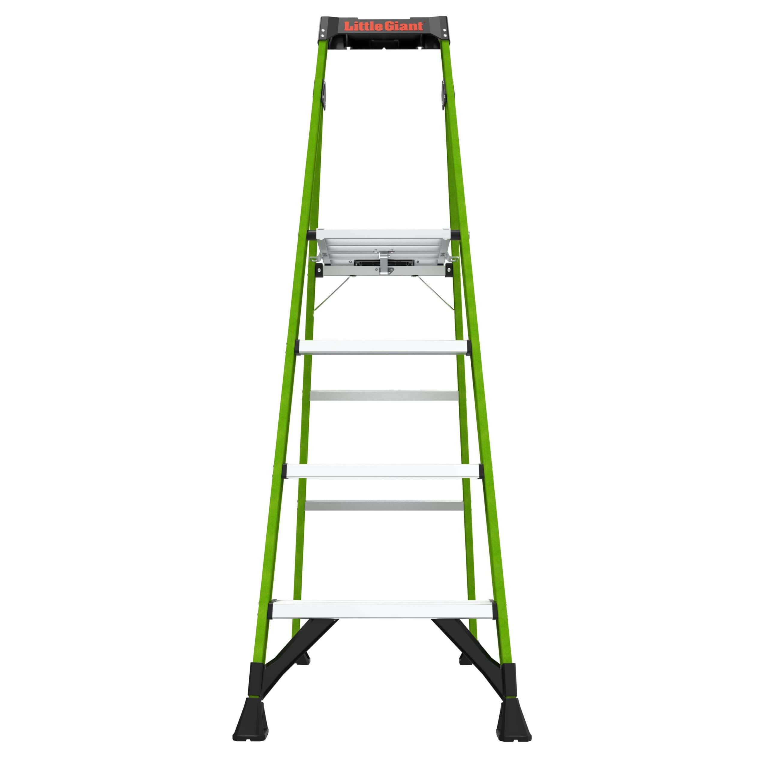 Little Giant Ladders MightyLite 2 6-ft Fiberglass Type 1a- 300-lb Load Capacity Step Ladder