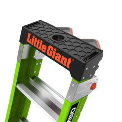 Little Giant Ladders King Kombo 2 4-ft Fiberglass Type 1aa- 375-lb Load Capacity Step Ladder