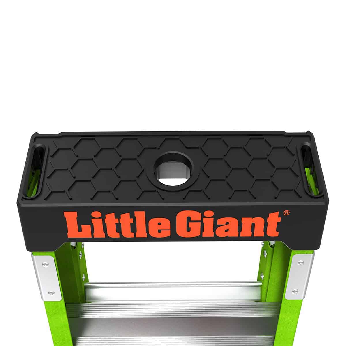 Little Giant Ladders King Kombo 2 4-ft Fiberglass Type 1aa- 375-lb Load Capacity Step Ladder