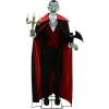Haunted Hill Farm 5.5-ft Freestanding Motion Activated Talking Lighted Vampire Animatronic