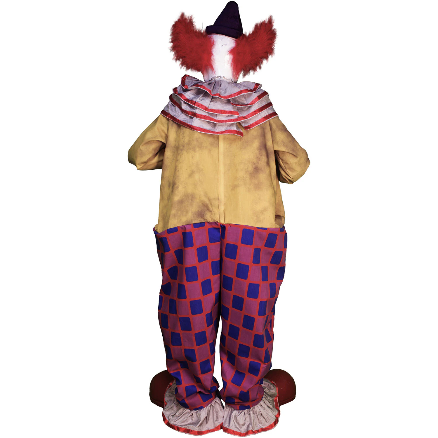 Haunted Hill Farm 6.5-ft Freestanding Motion Activated Talking Lighted Clown Animatronic