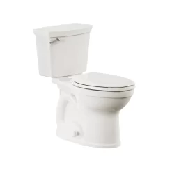American Standard Champion White Elongated Chair Height 2-piece Soft Close Toilet 12-in Rough-In 1.6-GPF