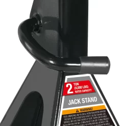 Torin Black 2-Ton Steel Manual Hydraulic Floor Jack