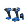 Kobalt Next-Gen 24-volt 2-Tool Brushless Power Tool Combo Kit with Soft Case (1-Battery Included and Charger Included)