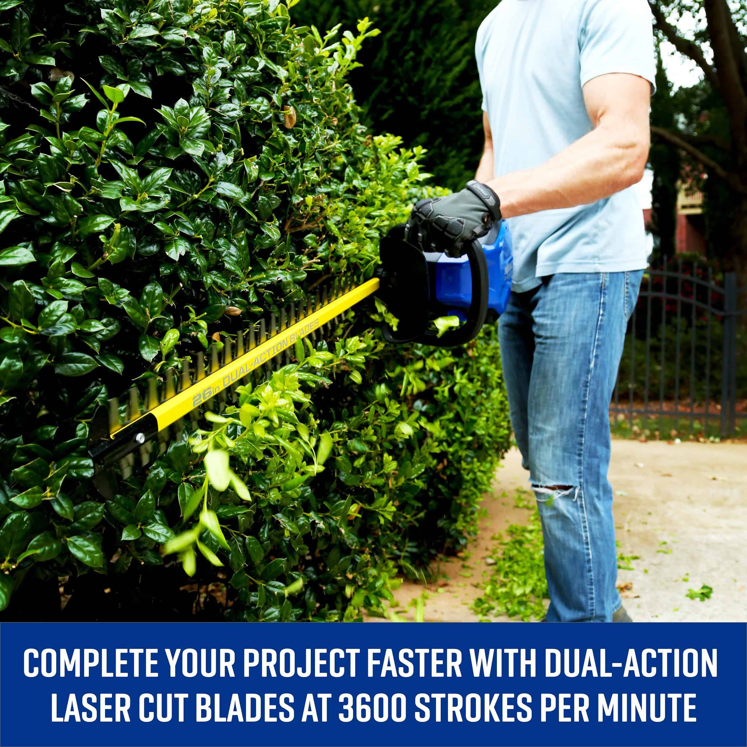 Kobalt 80-volt 26-in Battery Hedge Trimmer 2 Ah (Battery and Charger Included) - Image 7