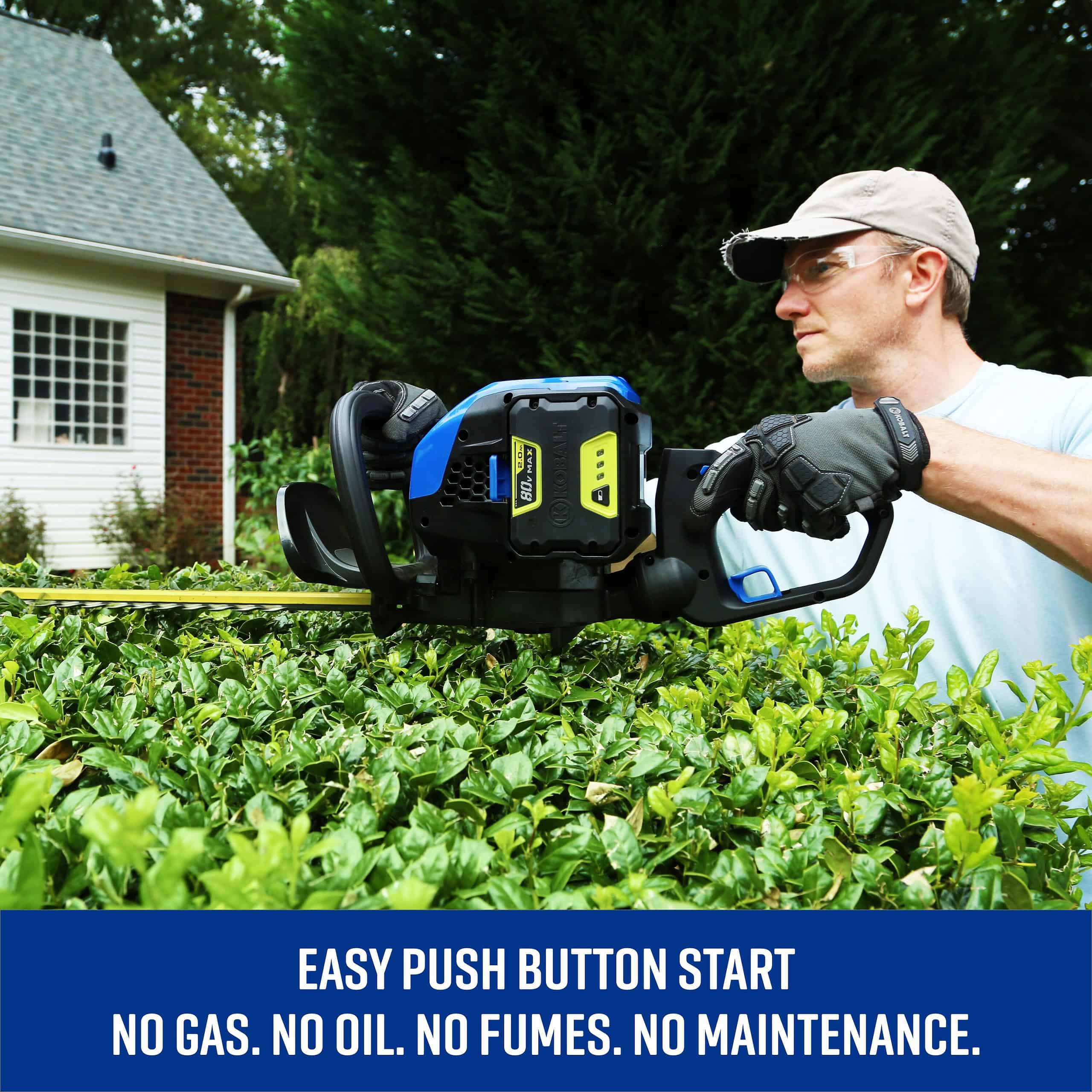 Kobalt 80-volt 26-in Battery Hedge Trimmer 2 Ah (Battery and Charger Included) - Image 6