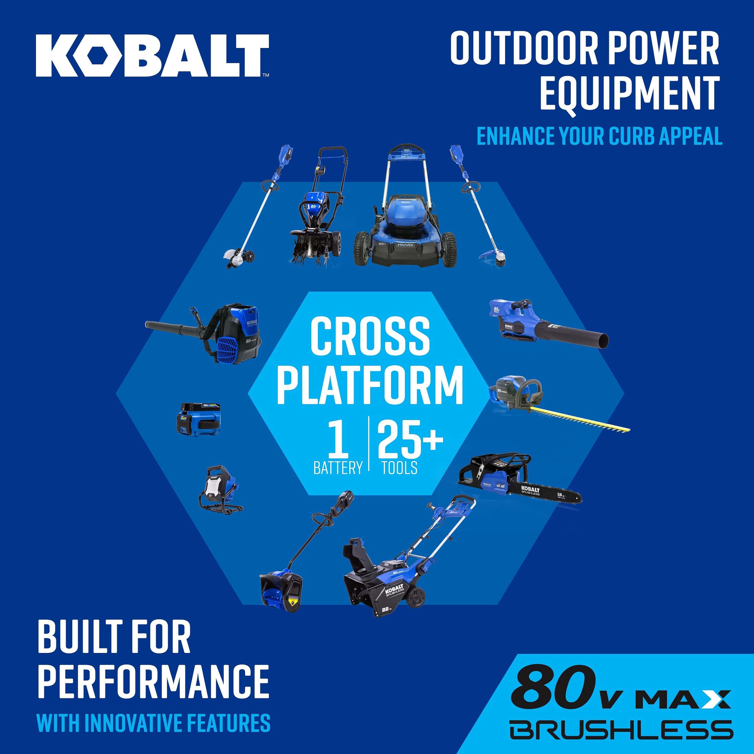 Kobalt 80-volt 26-in Battery Hedge Trimmer 2 Ah (Battery and Charger Included) - Image 3