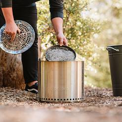 Solo Stove 15-in W Stainless Steel Wood-Burning Fire Pit