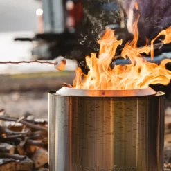 Solo Stove 15-in W Stainless Steel Wood-Burning Fire Pit
