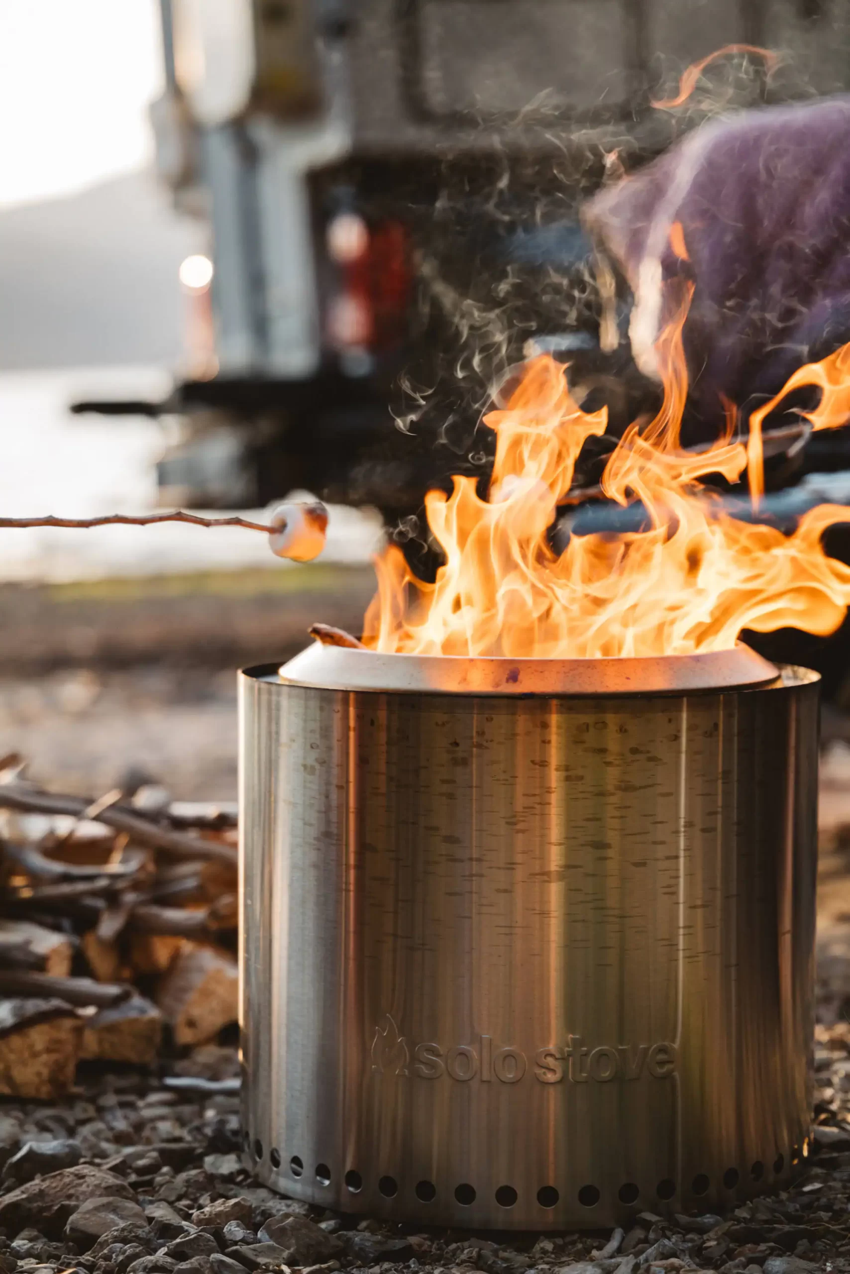 Solo Stove 15-in W Stainless Steel Wood-Burning Fire Pit