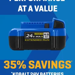Kobalt Ultimate Output 24-V Lithium Battery (4 Ah)