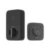 Ultraloq Modern Black Single Cylinder Deadbolt with Anti-Peep Code Pad - Grade 1 Security