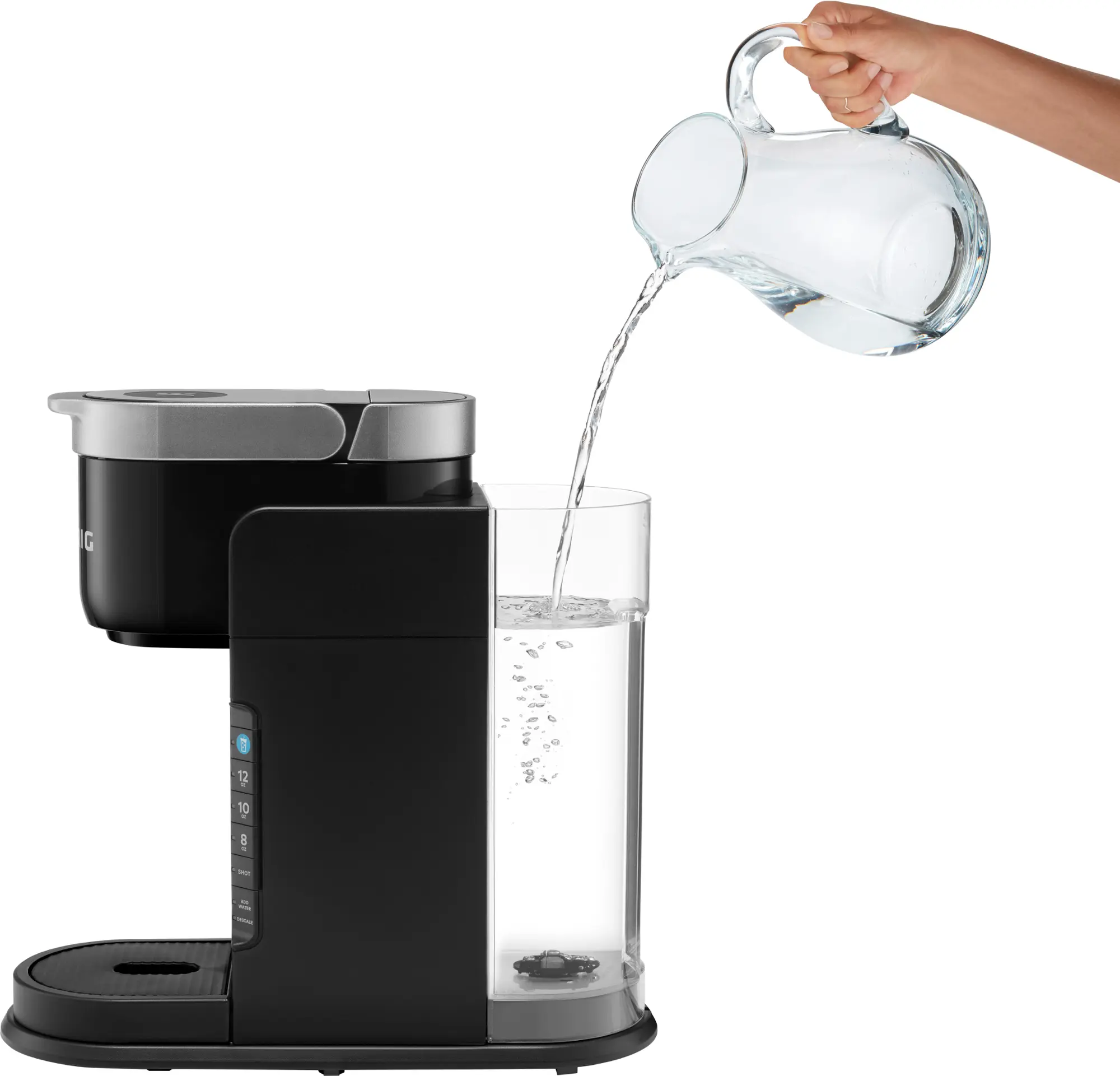 Keurig - K-Café Barista Bar Single Serve Coffee Maker and Frother - Black